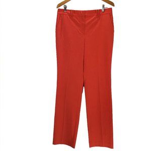 Body By Victoria Red Career Pants Long